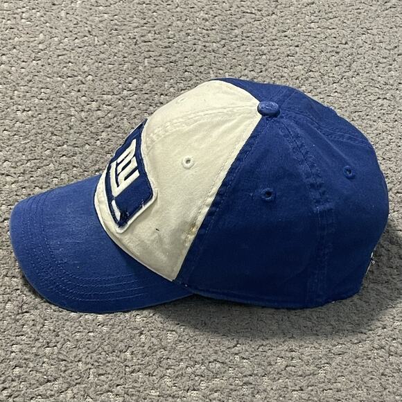 New York Giants Hat Men M/L Blue Embroidered Logo NFL Vintage Old Orchard Reebok - Picture 11 of 16